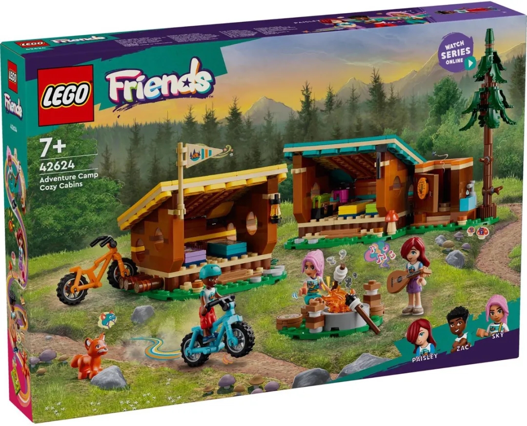 LEGO Friends Avonturenkamp Boshutten 42624
