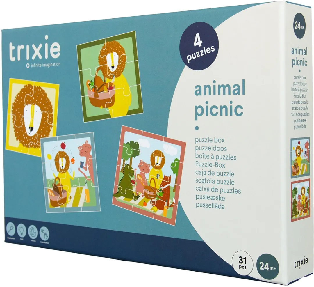 Trixie Puzzelbox Dierenpicknick