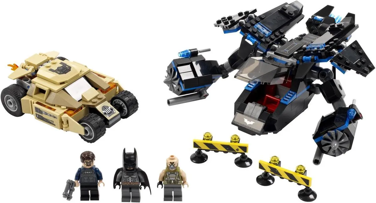 LEGO Super Heroes Tumbler Achtervolging 76001 - 367 Stukken