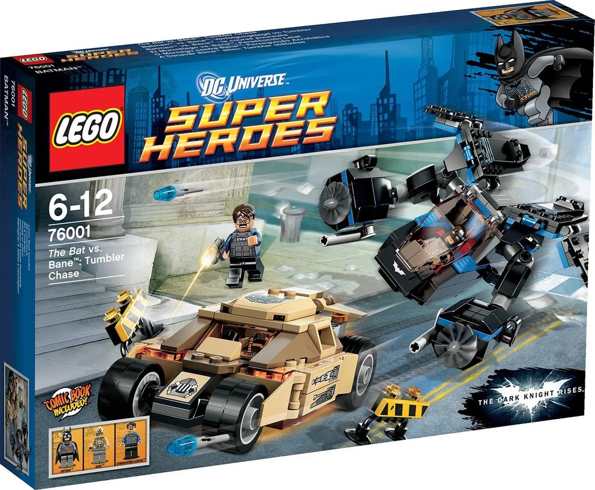 LEGO Super Heroes Tumbler Achtervolging 76001