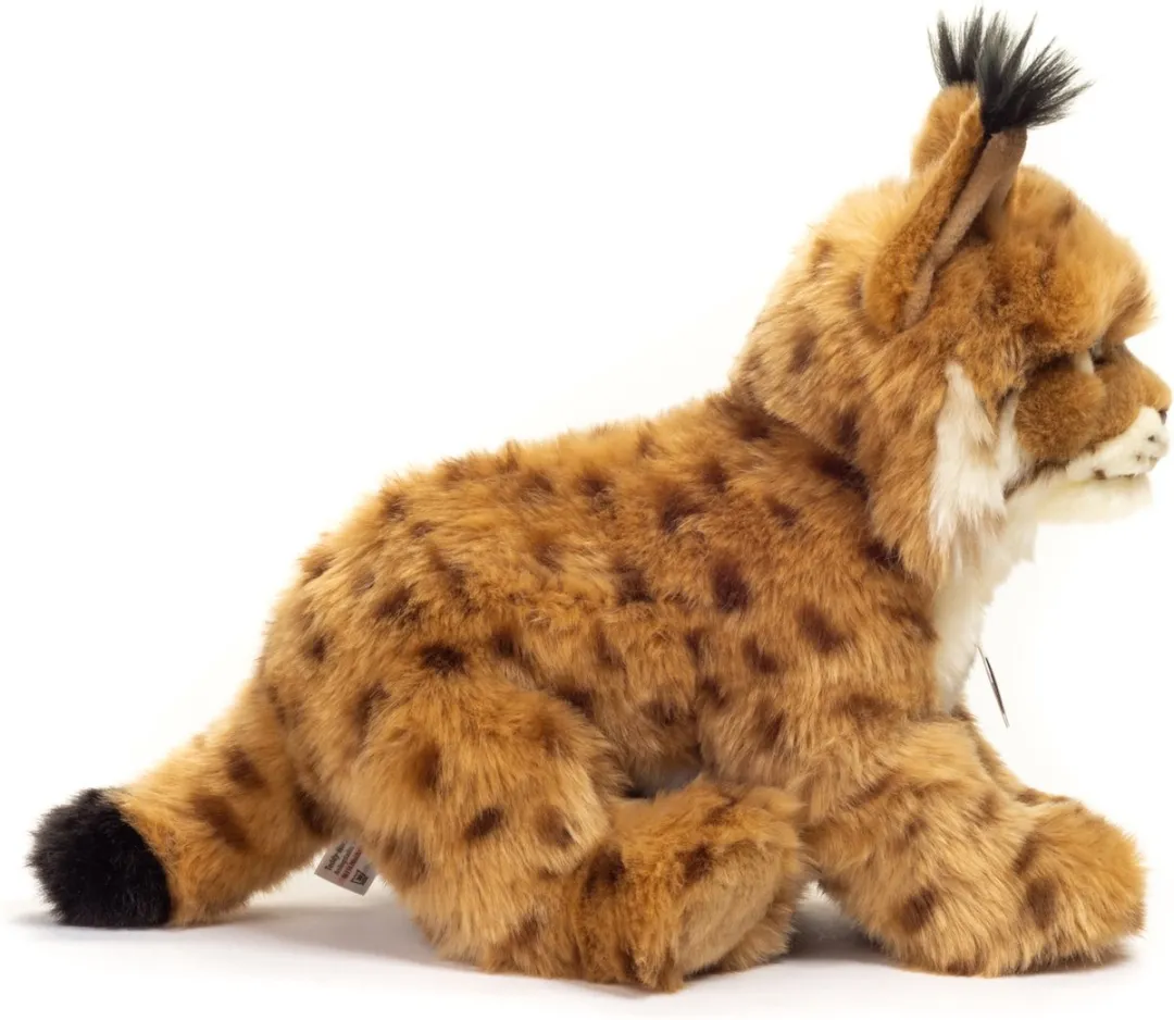 Teddy Hermann Lynx Knuffeldier - Lichtbruin 26cm