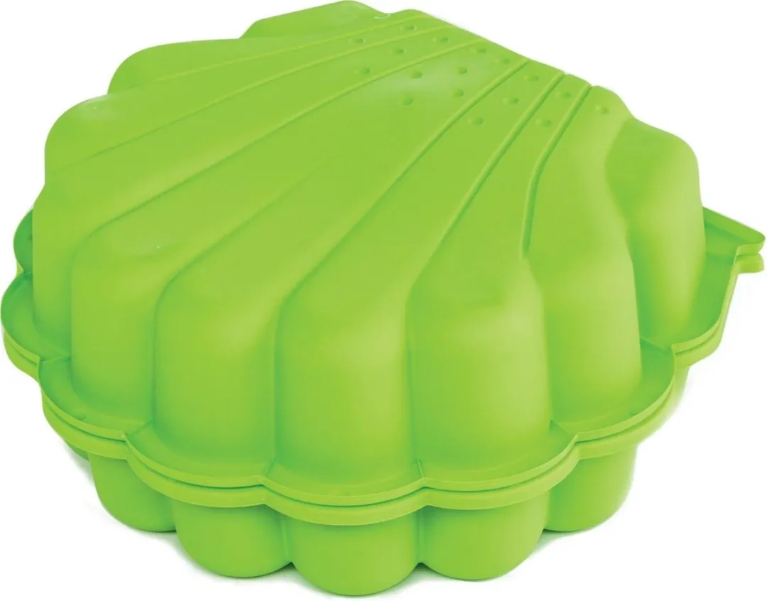 Paradiso Zandbak Schelp Groen - 60kg Kunststof