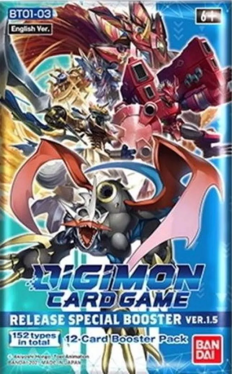 Bandai Digimon TCG Release Special Booster Ver. 1.5