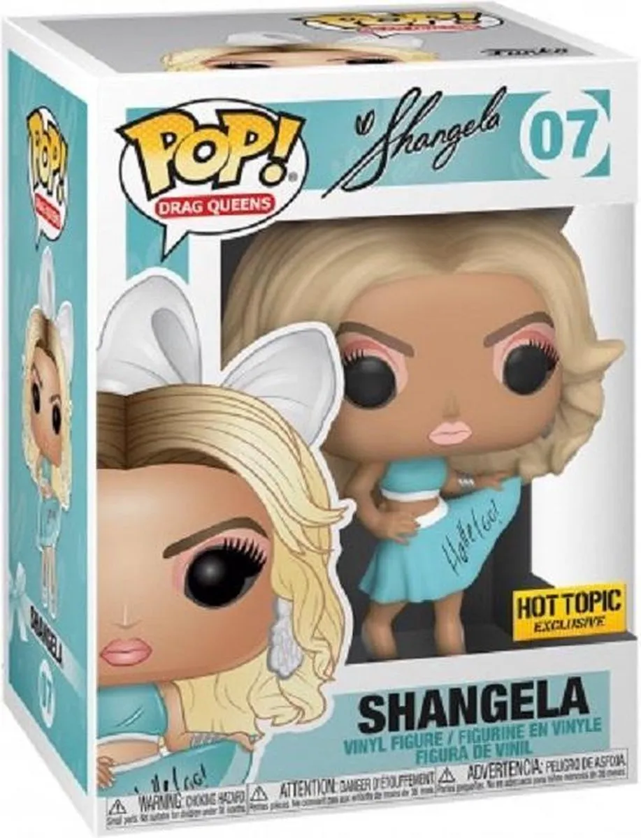 Funko Pop Shangela 07 Special Edition - Blauw - afbeelding 2 van 2