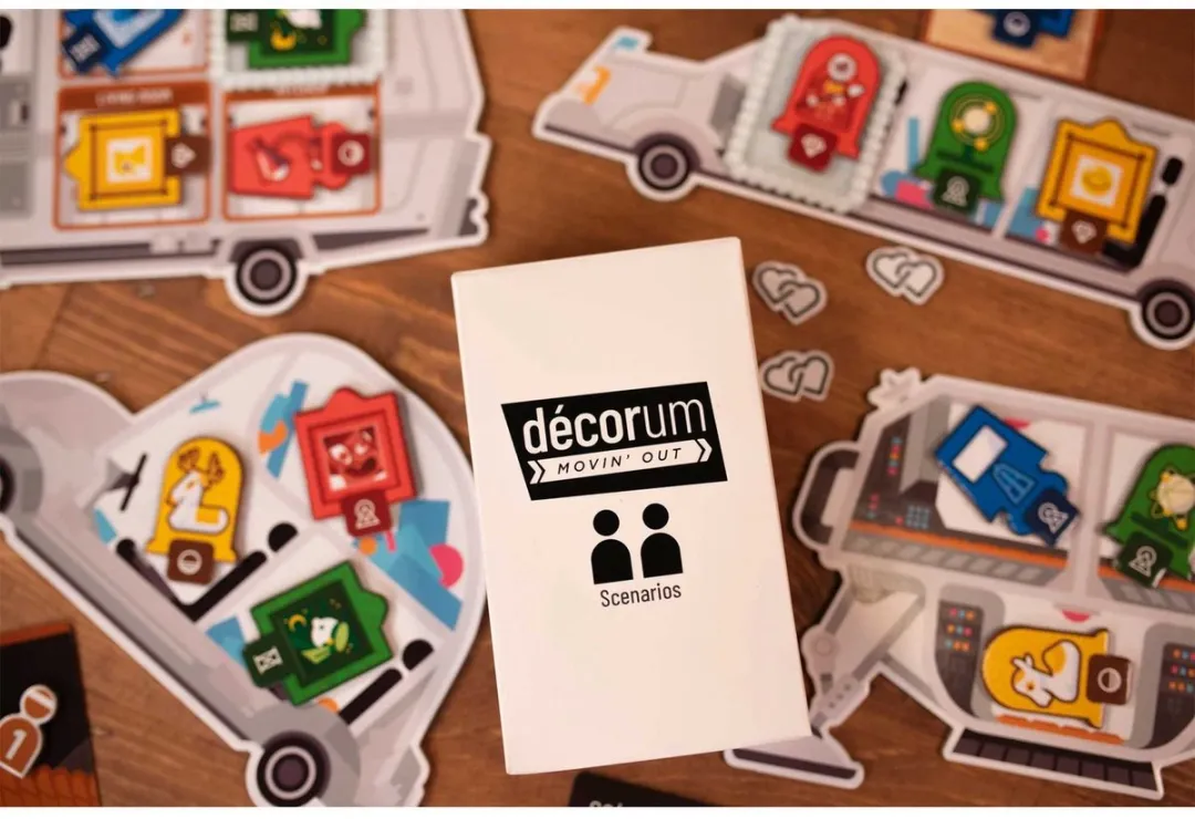 Décorum Movin Out Expansion - Bordspel Uitbreiding - Engels