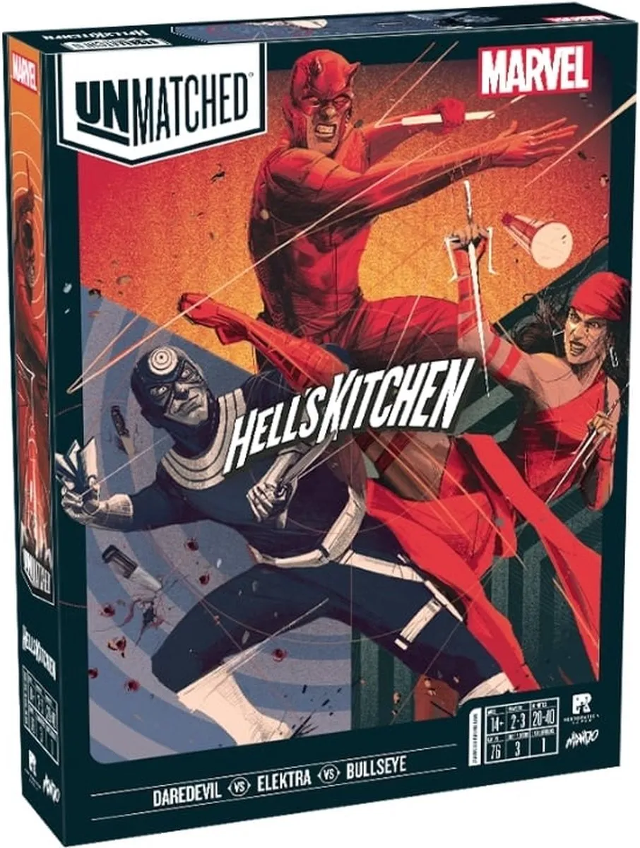 Restoration Games Unmatched Marvel Hell's Kitchen - Engelstalig