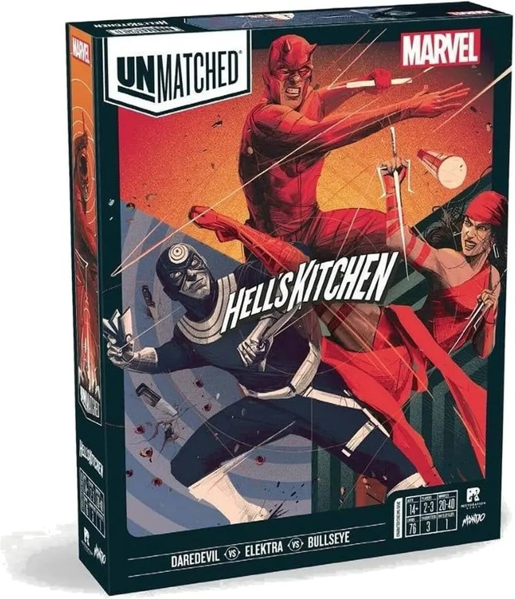 Restoration Games Unmatched Marvel Hell's Kitchen - Engelstalig