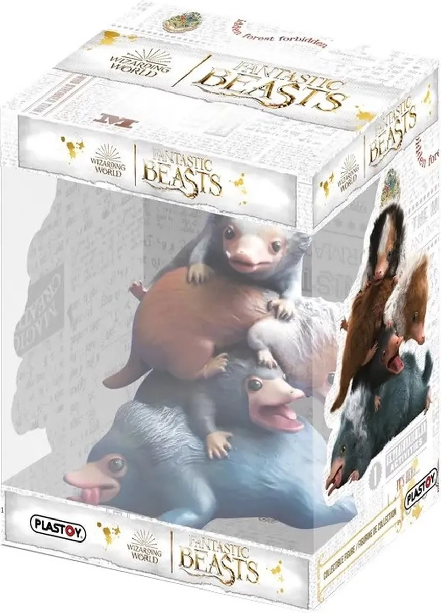 Plastoy Fantastic Beasts Niffler Pile Figure 40104 - Bonte kleuren