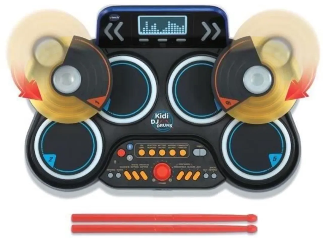 Vtech Kidi DJ Drums - Drumstel Multicolor