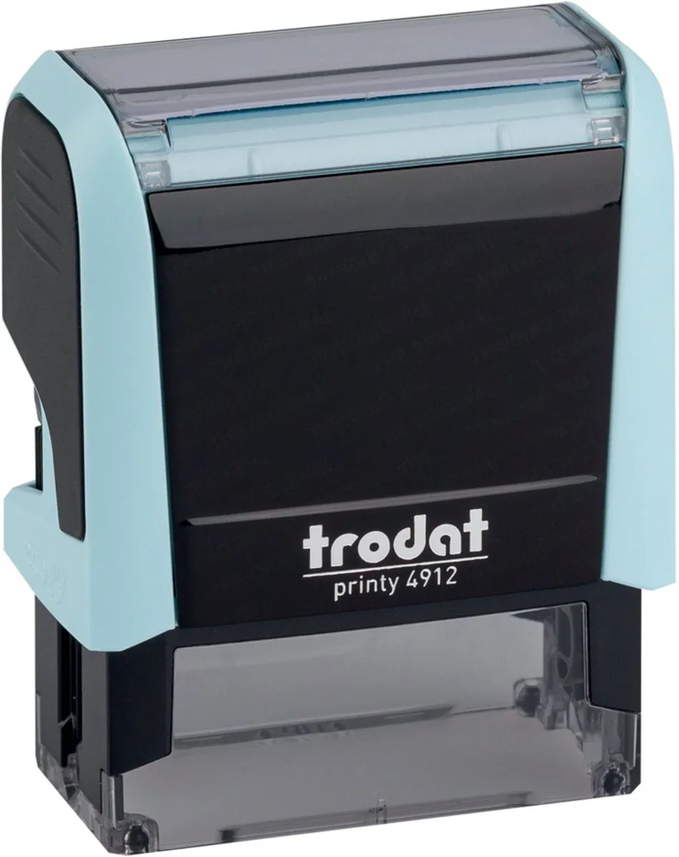 Trodat Printy 4912 4.0 Textstempelautomaat - Pastelblauw