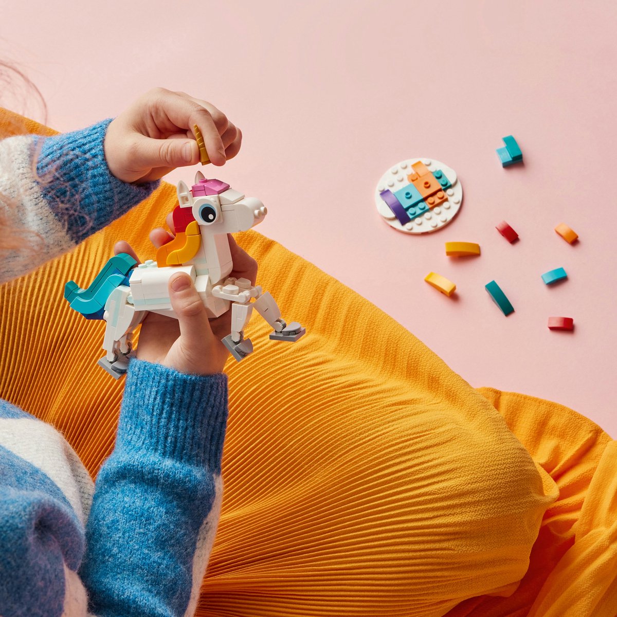 LEGO Creator 3in1 Magische Eenhoorn Speelgoed Set - 31140