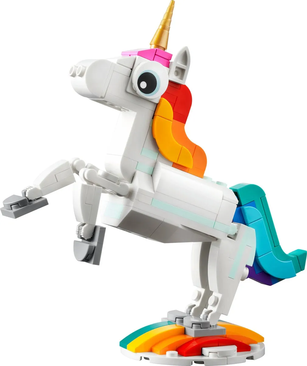 LEGO Creator 3in1 Magische Eenhoorn 31140 - Meerkleurig - afbeelding 6 van 6