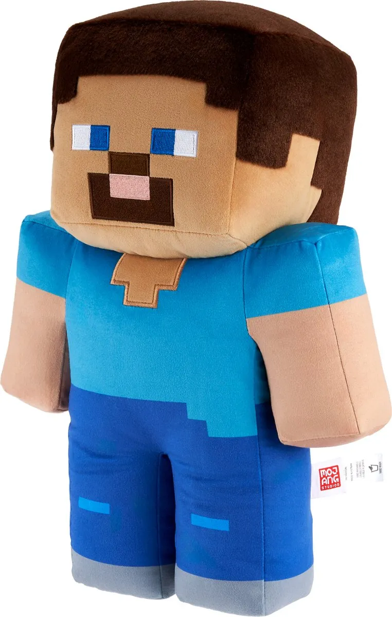 Minecraft Plush Steve - 16 inch - Meerkleurig - afbeelding 2 van 6
