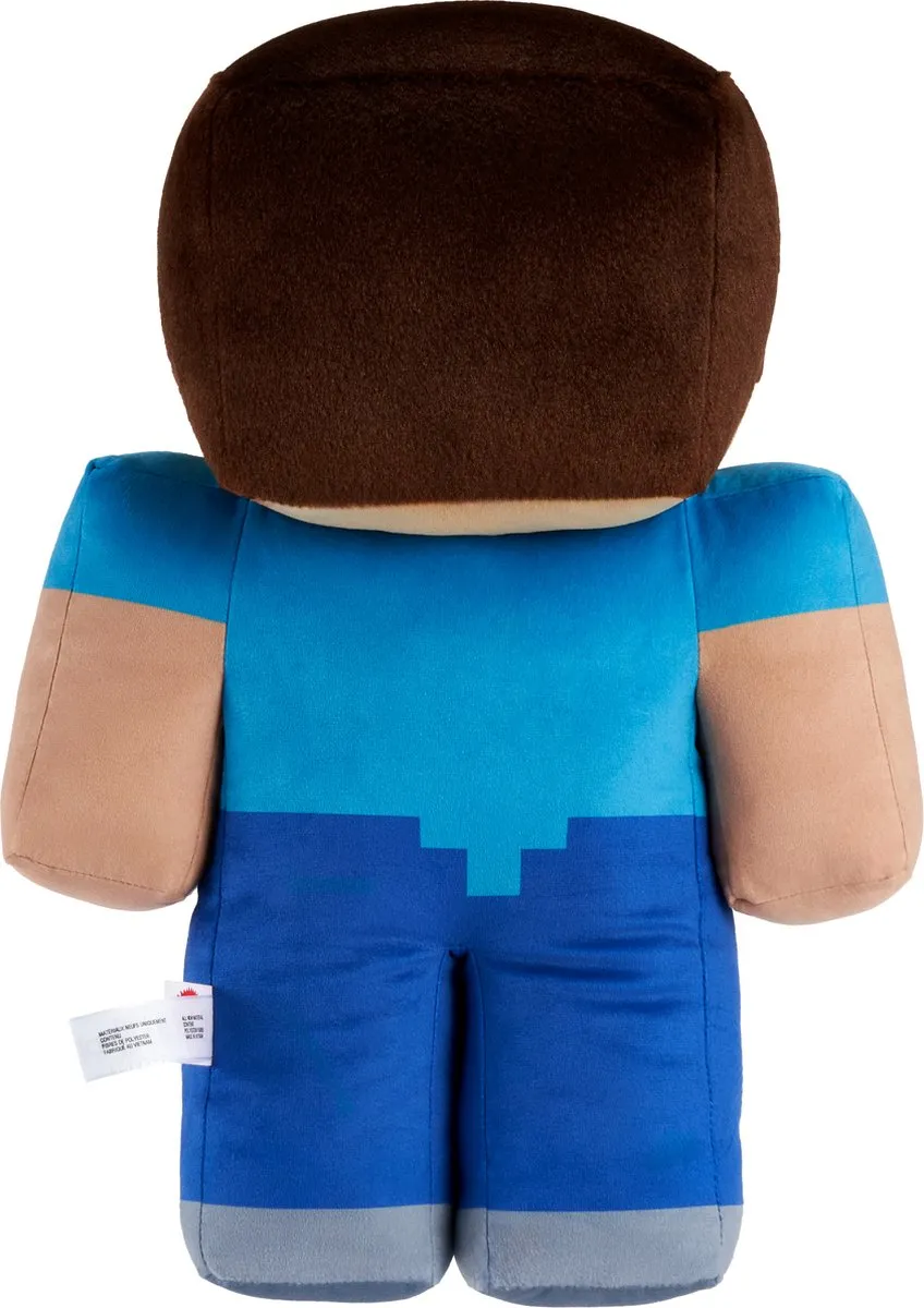 Minecraft Plush Steve - 16 inch - Meerkleurig - afbeelding 4 van 6