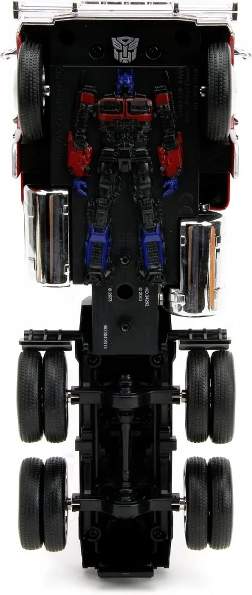 Jada Toys Transformers Diecast Model 1/24 Big Rig T7 Optimus Prime Vehicles