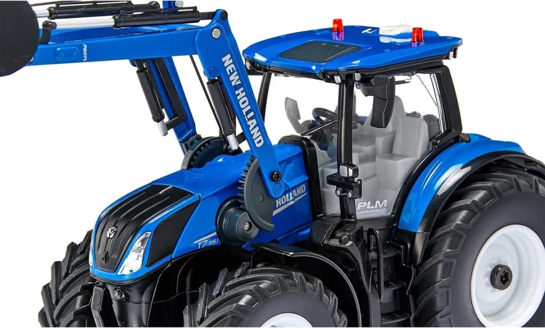SIKU 6797 New Holland Tractor Blauw - 1:32 - 3x Accu's