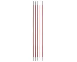 KnitPro Zing Sokkennaalden 2.00mm - 15cm - Rood - 5 Stuks