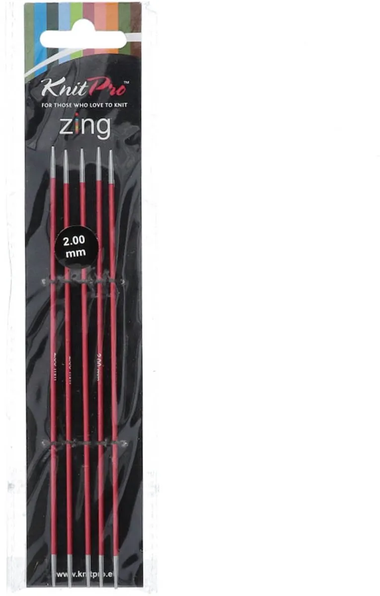 KnitPro Zing Sokkennaalden 2.00mm