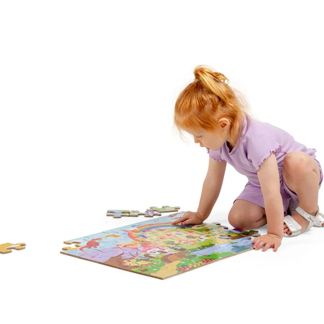 BIGJIGS Fantasie Vloerpuzzel 1000 Stuks - Multicolor