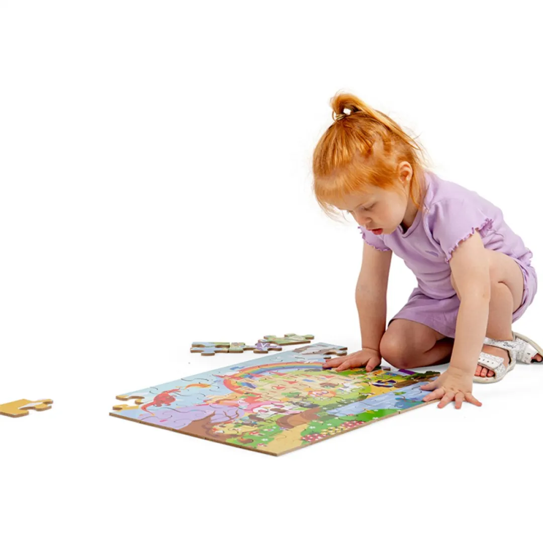 BIGJIGS Fantasie Vloerpuzzel 1000 Stuks - Multicolor