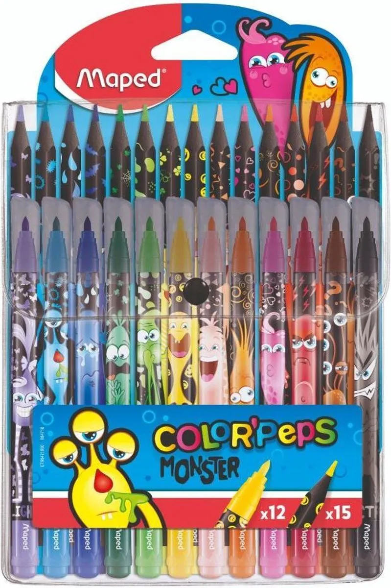 Maped Combopack Monsters 27 Stuks