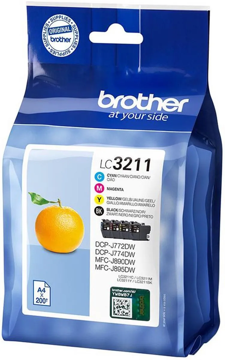 Brother LC-3211VALDR Inktcartridge - 200 Pagina's - Zwart