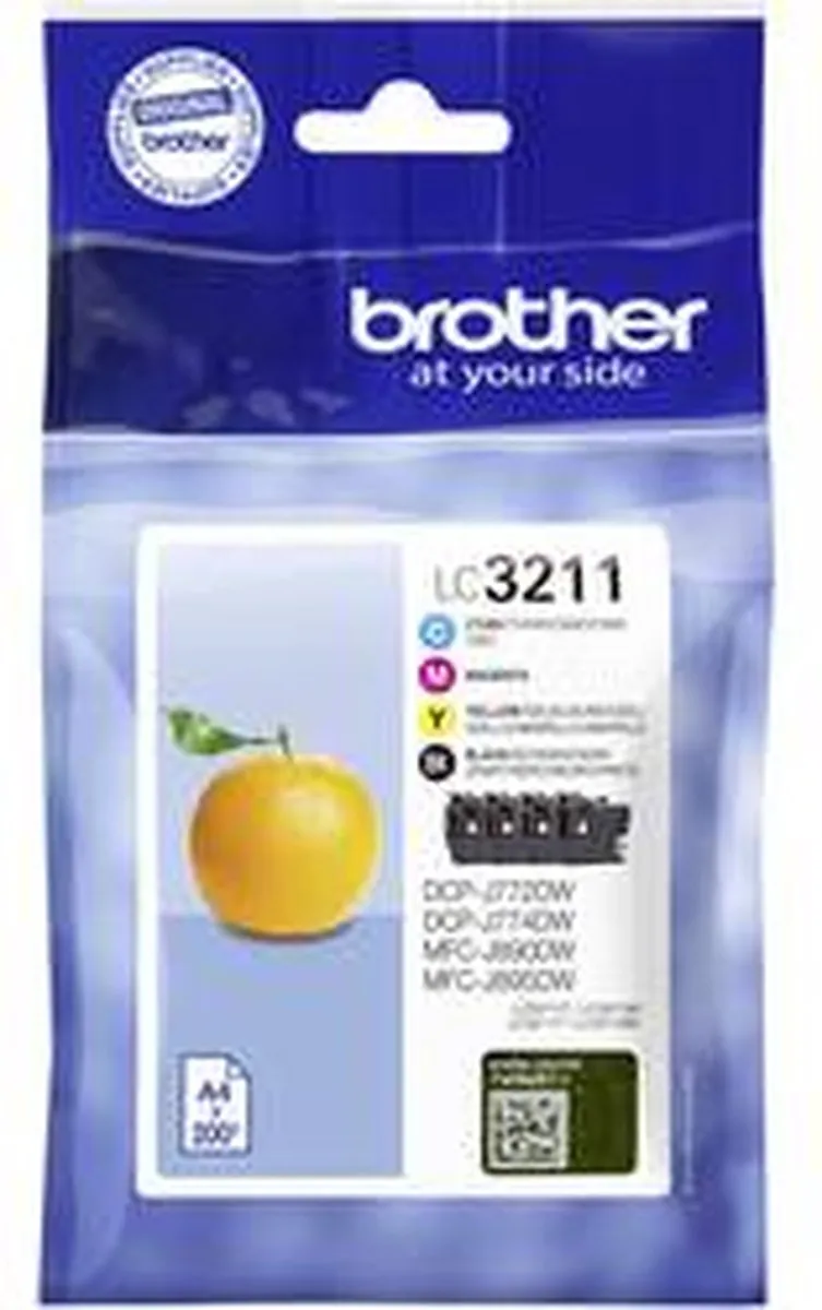 Brother LC-3211VALDR Inktcartridge - 200 Pagina's - Zwart - afbeelding 6 van 6