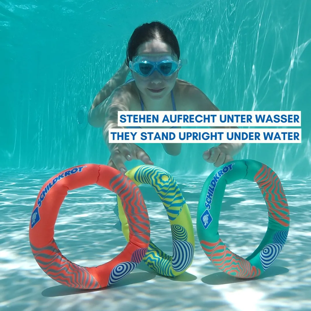 Schildkröt Neopreen Diving Rings 970326 - Multicolor