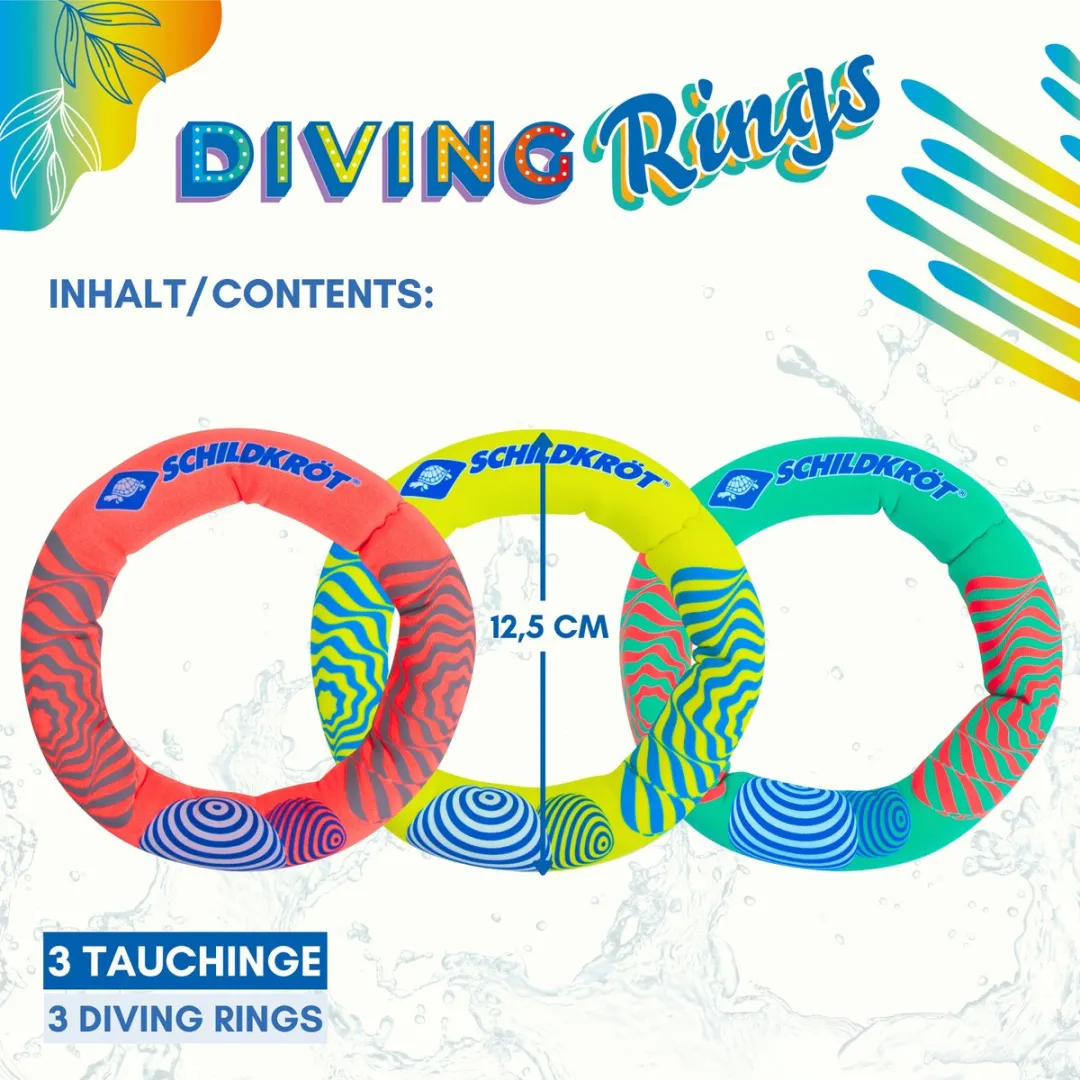 Schildkröt Neopreen Diving Rings 970326 - Multicolor