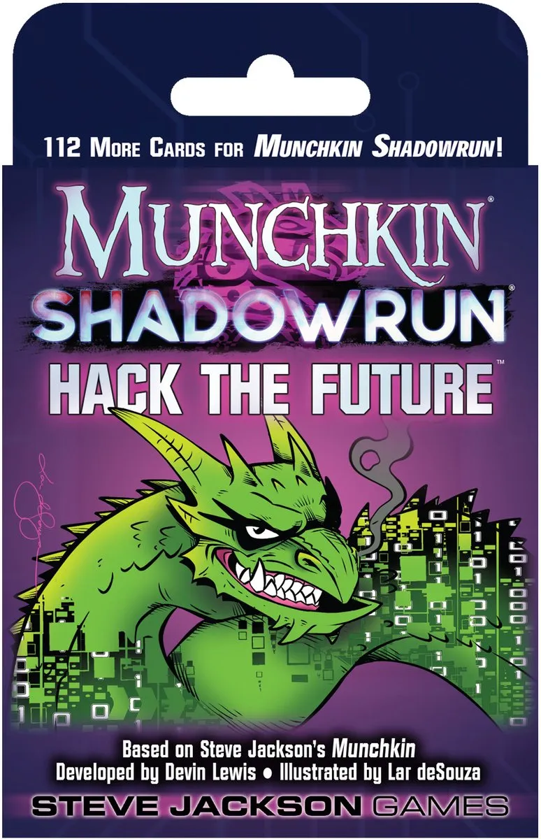 Munchkin: Shadowrun - Hack The Future - Uitbreiding - Kaartspel - Engels