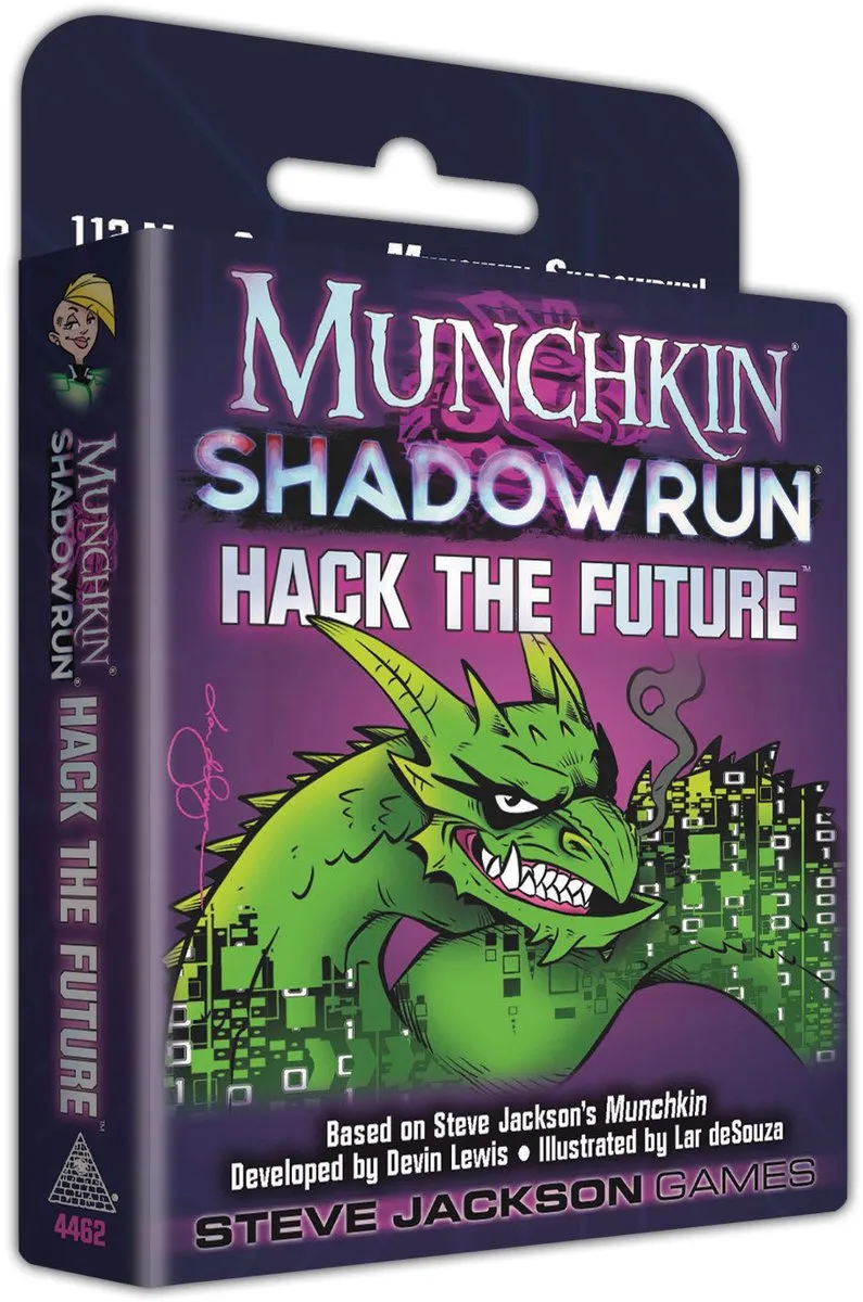 Munchkin: Shadowrun - Hack The Future - Uitbreiding - Kaartspel - Engels