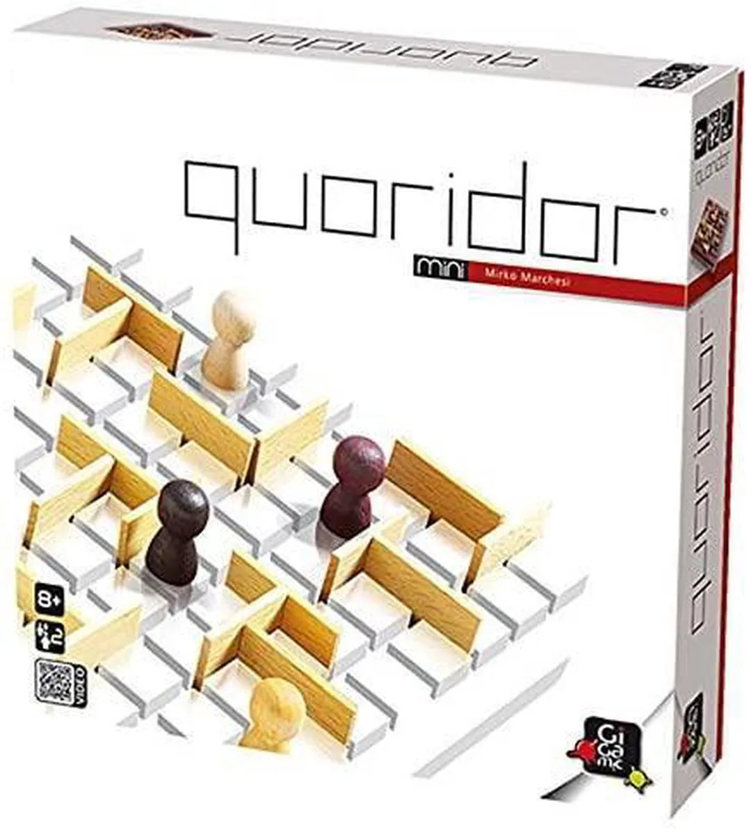 Gigamic Quoridor Mini Strategisch Bordspel - 2 Spelers