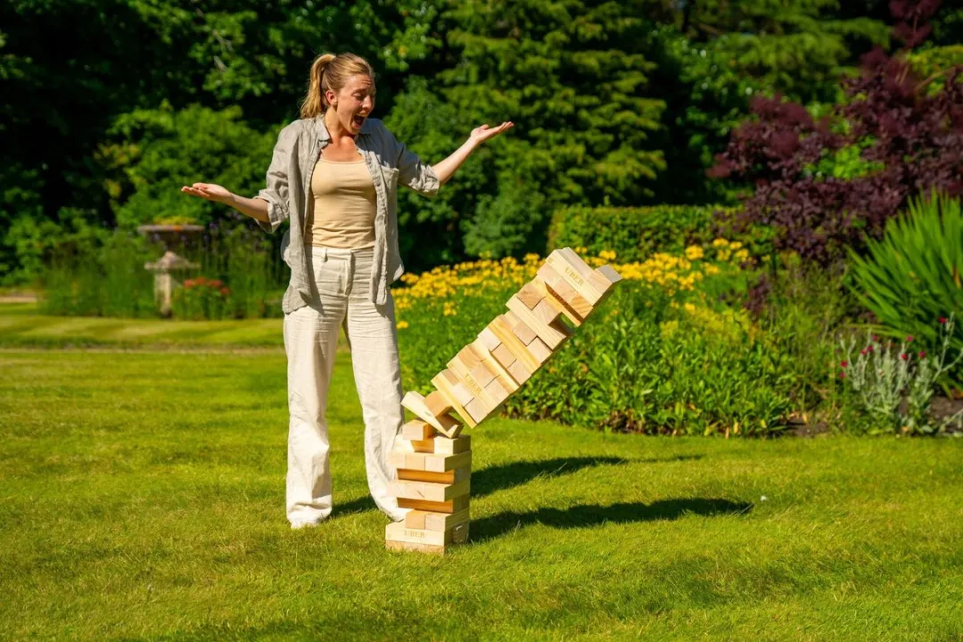 Ubergames Stapeltoren Giant Tower-Giant - 150cm - 2 Spelers