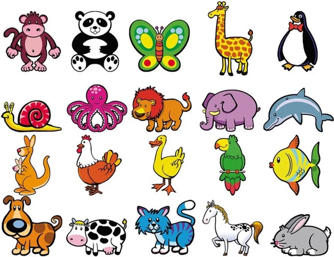 Andreu Toys ANDREU - 20 magnetische dieren