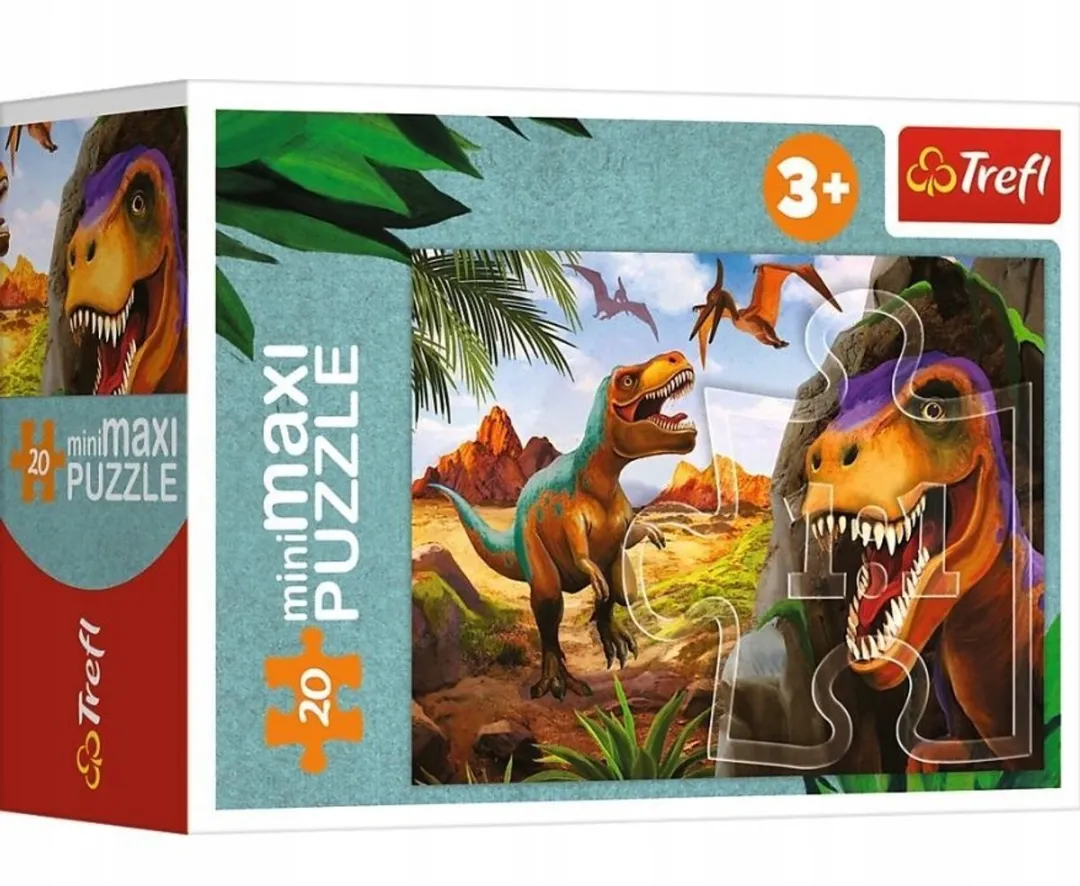 Trefl Dino Dinosaurs 20 Mini Maxi-puzzel