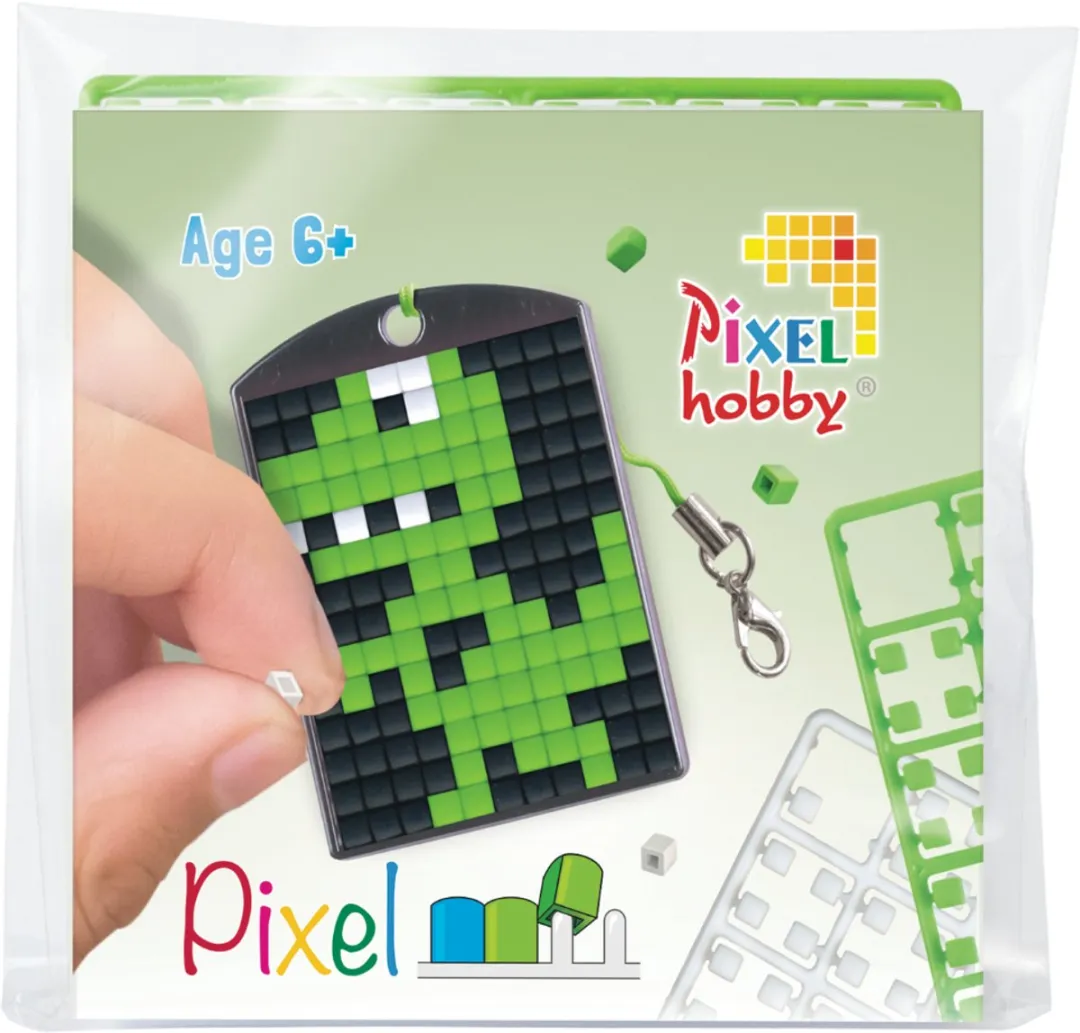 Pixelhobby Medaillon Dino