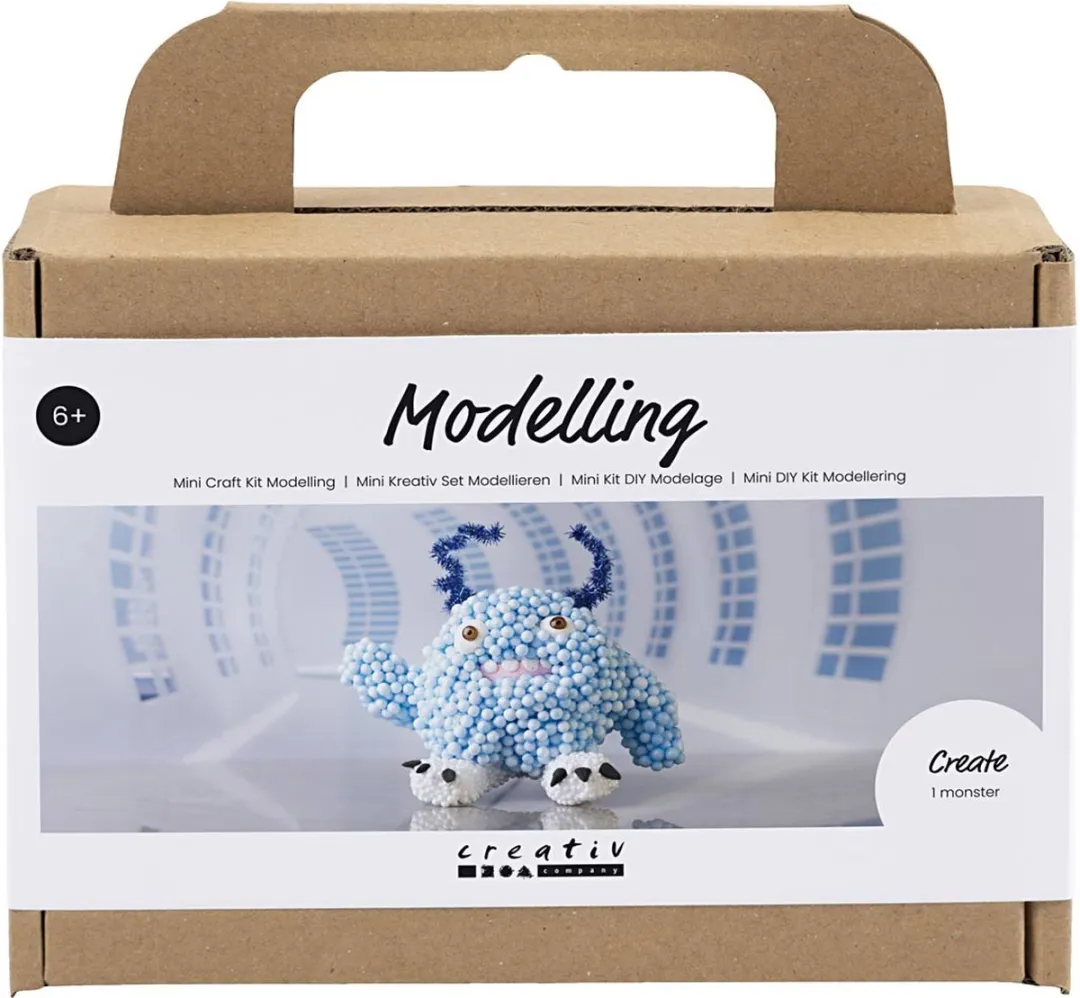Creativ Company Mini Hobbyset Boetseren Monster Bobby