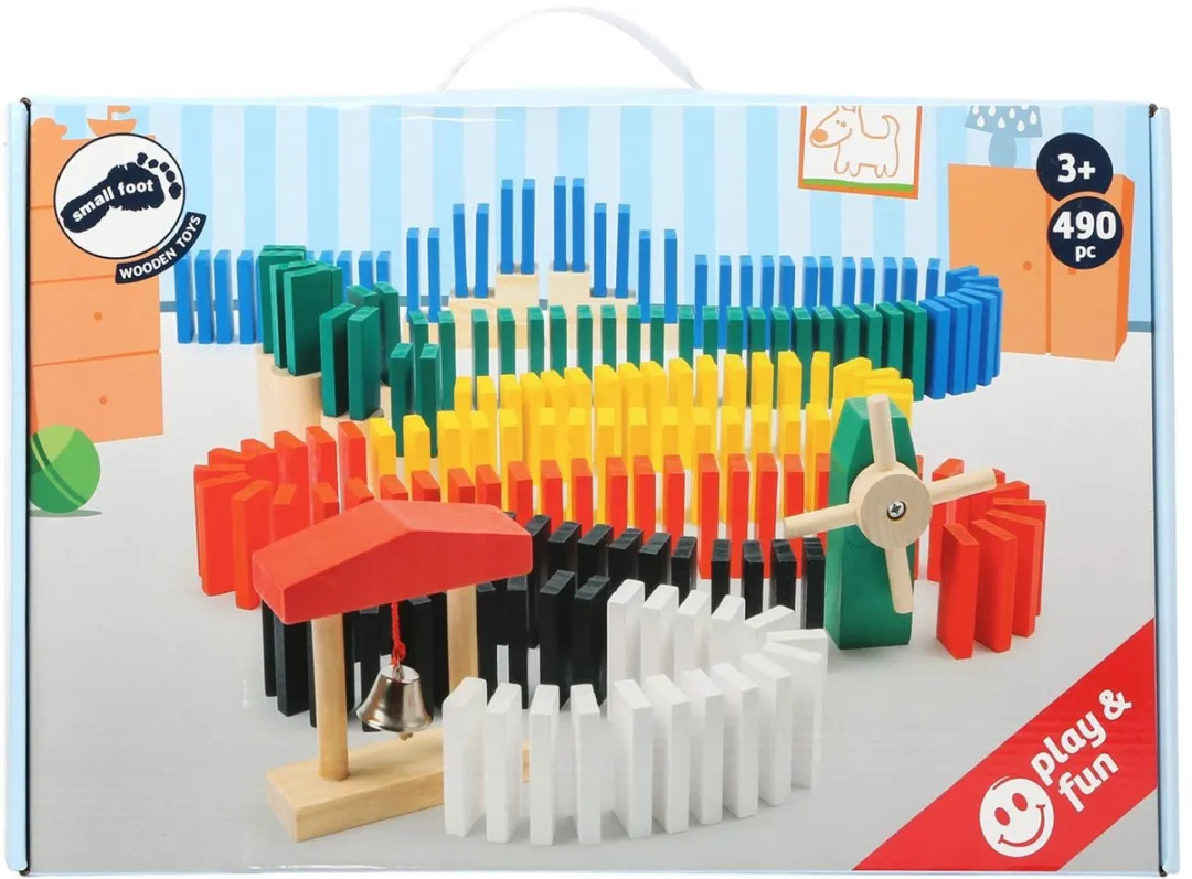 Small Foot Houten Domino Rally 490dlg