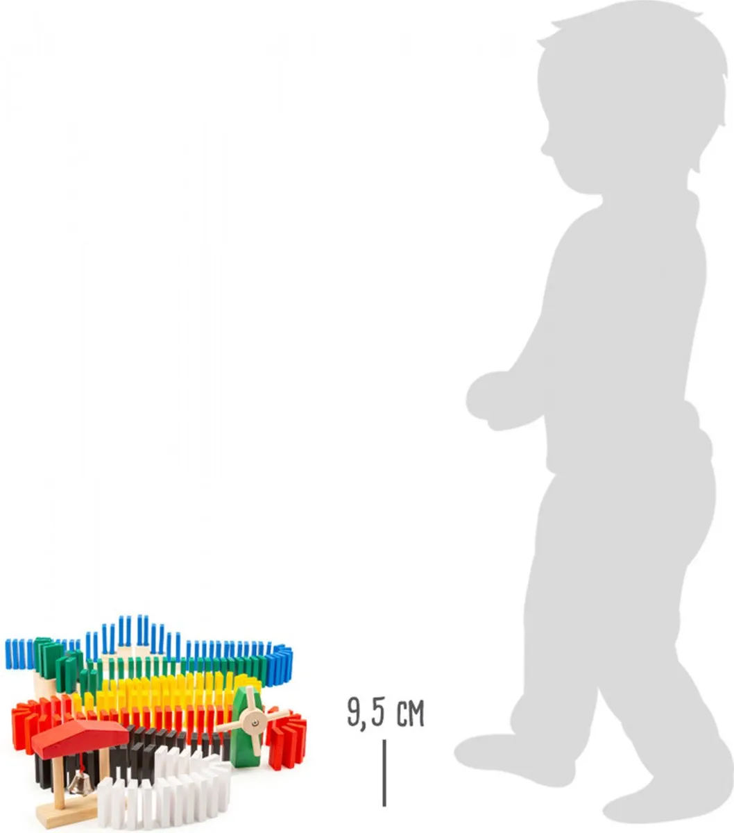 Small Foot Houten Domino Rally 490dlg - afbeelding 6 van 6