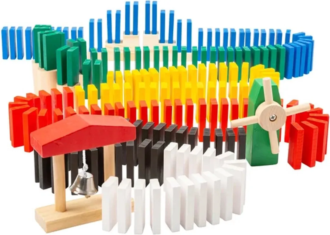 Small Foot Houten Domino Rally 490dlg