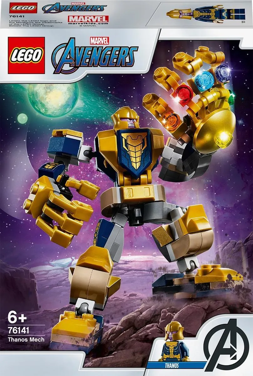 LEGO Marvel Thanos Mech 76141 - 152 Stukken