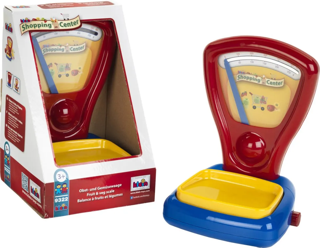 Klein Toys Groente- en Fruitschaal Multicolor - 16x14x24cm