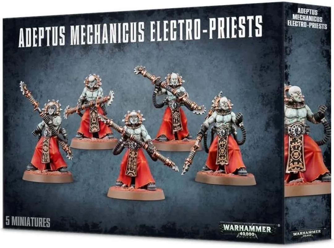 Games Workshop Adeptus Mechanicus Electro-Priests - 5 Figuren