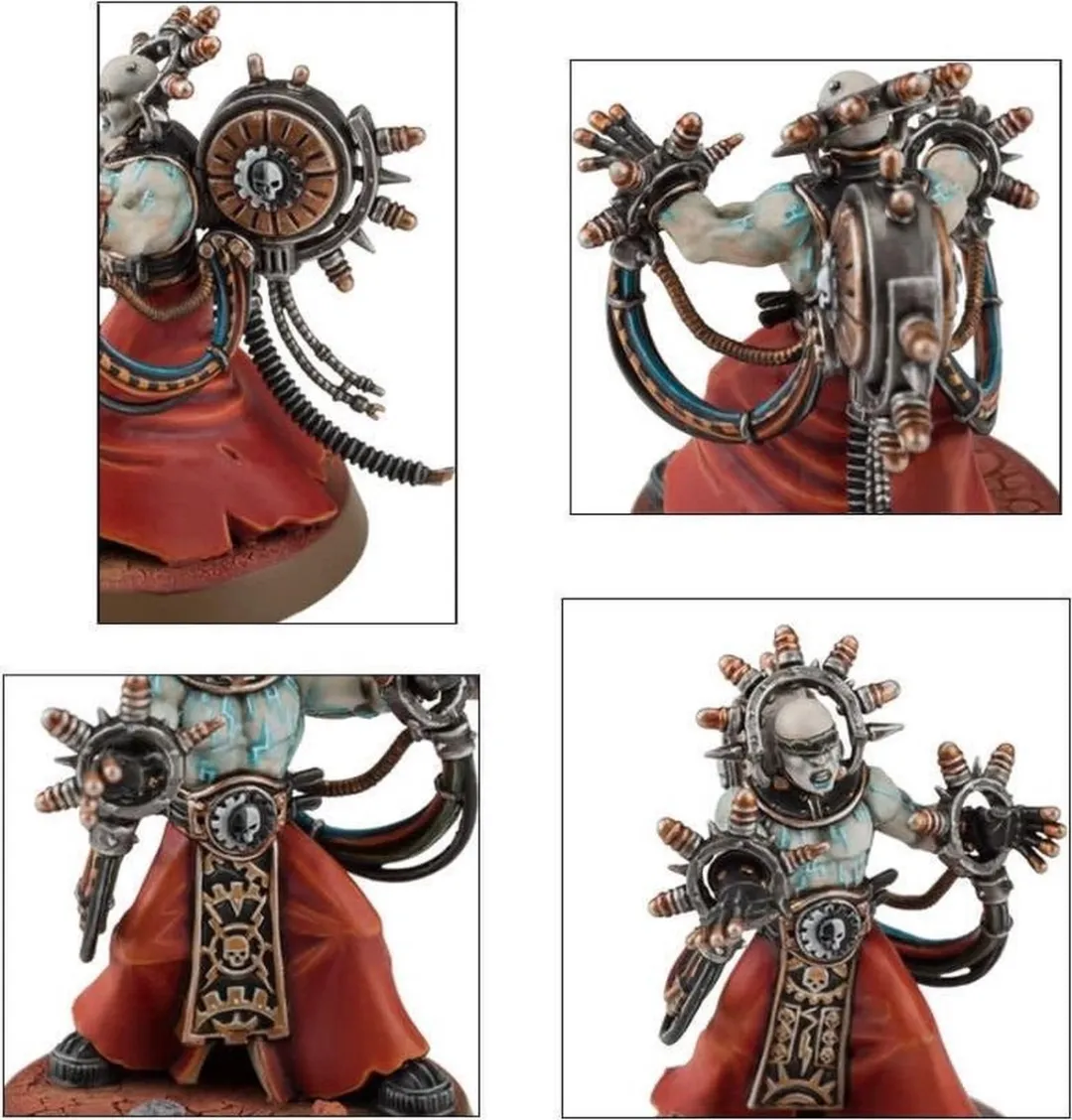 Games Workshop Adeptus Mechanicus Electro-Priests - 5 Figuren