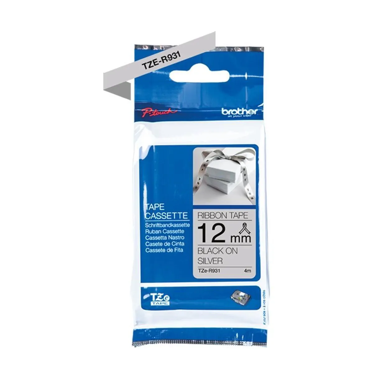 Brother TZE-R931 Printerlint - Zwart