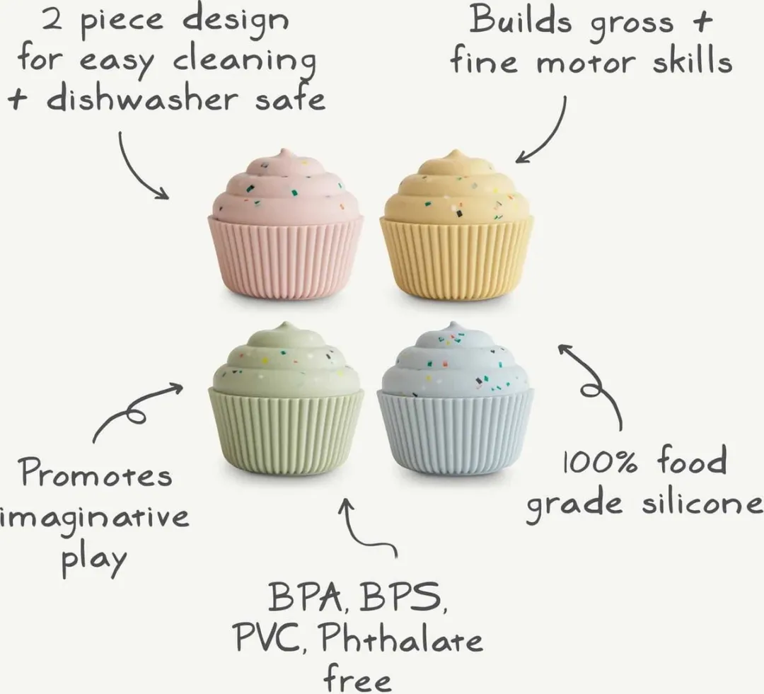 Mushie Cupcakes Mix & Match - Print