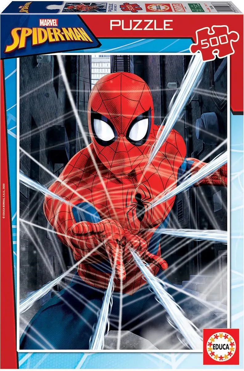 Educa - Puzzel - SpiderMan - 500 stukjes - Legpuzzel