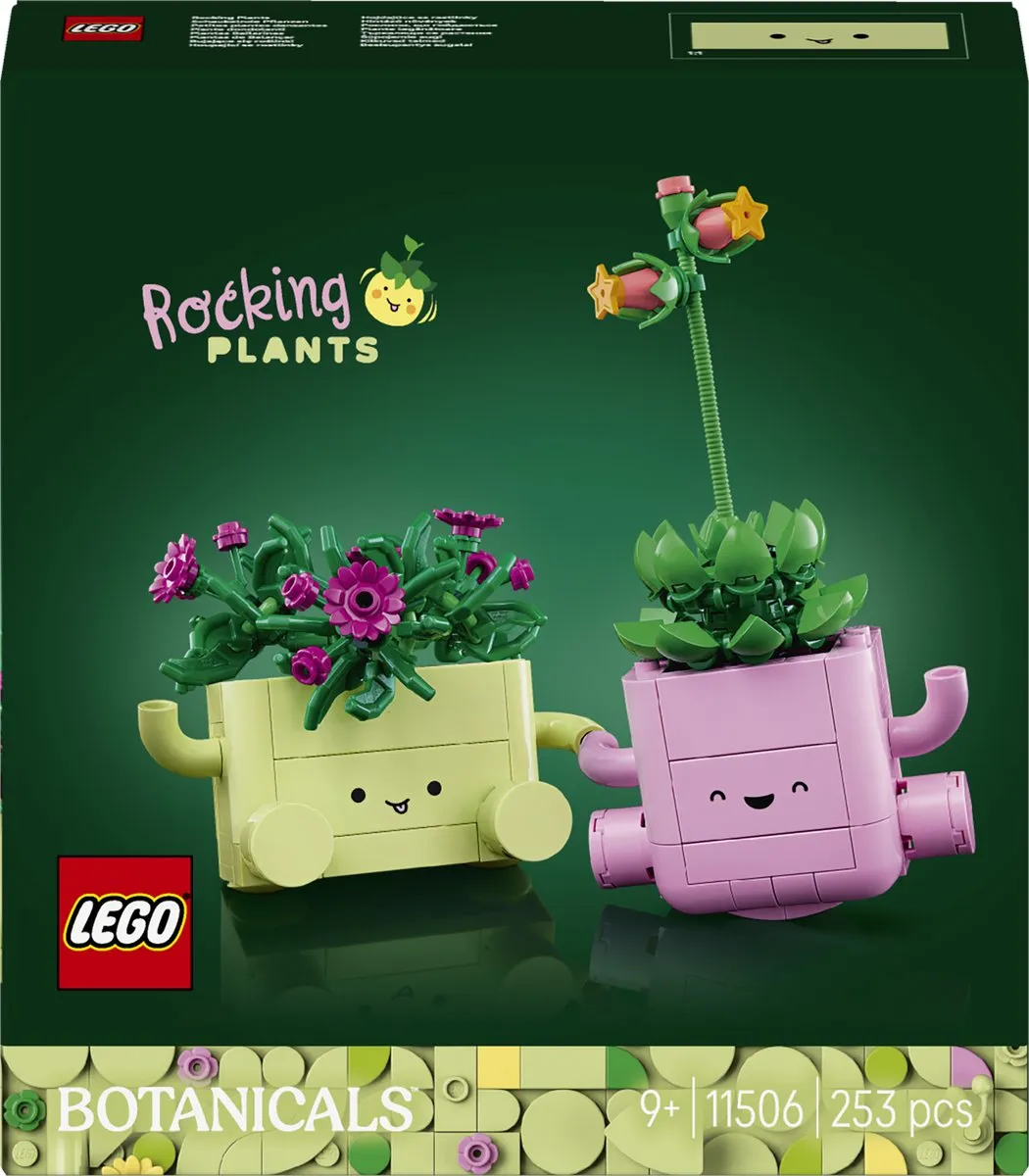 LEGO Botanicals Schommelende Plantjes 11506 - 253 Stukken - Multicolor