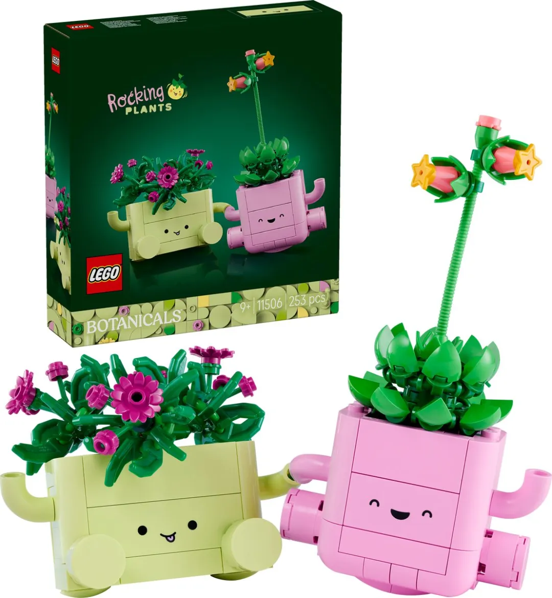 LEGO Botanicals Schommelende Plantjes 11506 - 253 Stukken - Multicolor