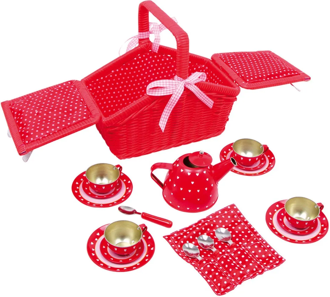 Small Foot Picknickmand Sara - Multicolor